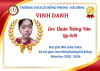 VINH DANH THÀNH TÍCH HỌC SINH GIỎI