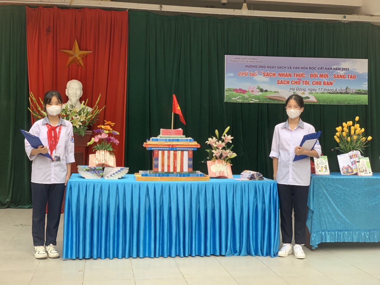 HƯỞNG ỨNG NGÀY HỘI ĐỌC SÁCH VÀ VĂN HÓA ĐỌC NĂM 2023