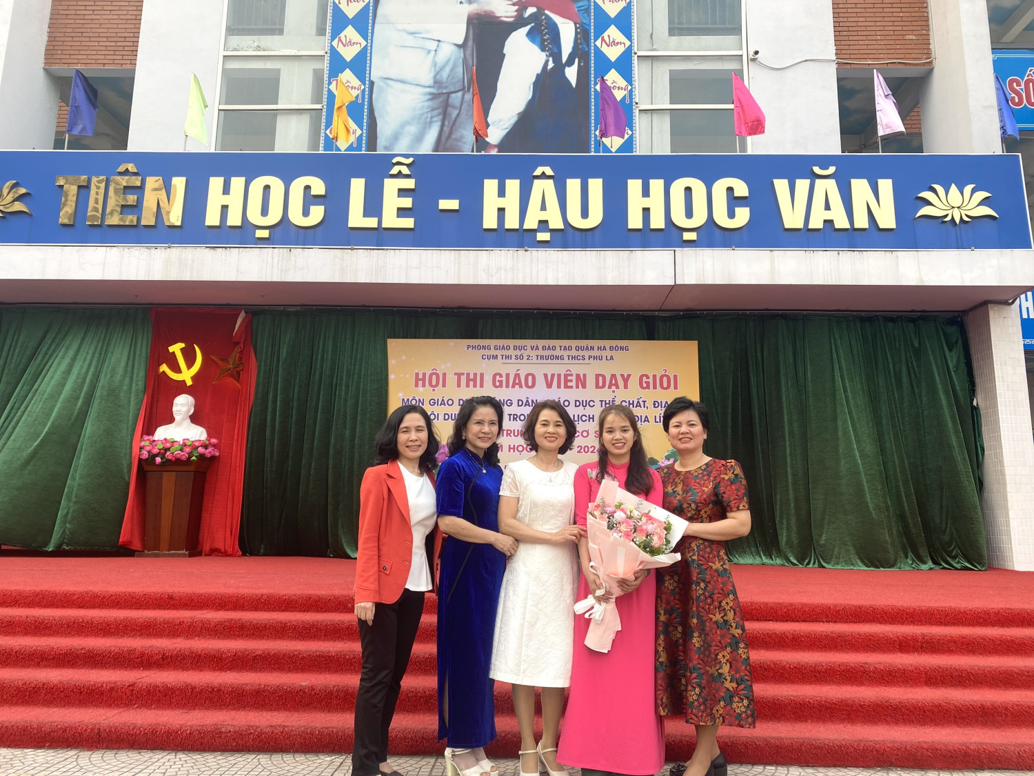 THAM GIA HỘI THI GIÁO VIÊN GIỎI CẤP QUẬN NĂM 2023 - 2024