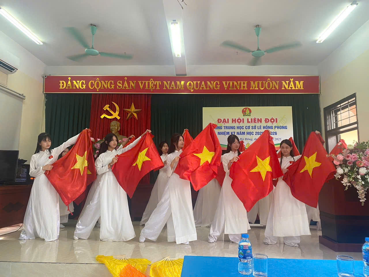 ĐẠI HỘI LIÊN ĐỘI THCS LÊ HỒNG PHONG NHIỆM KÌ NĂM HỌC 2025 - 2026