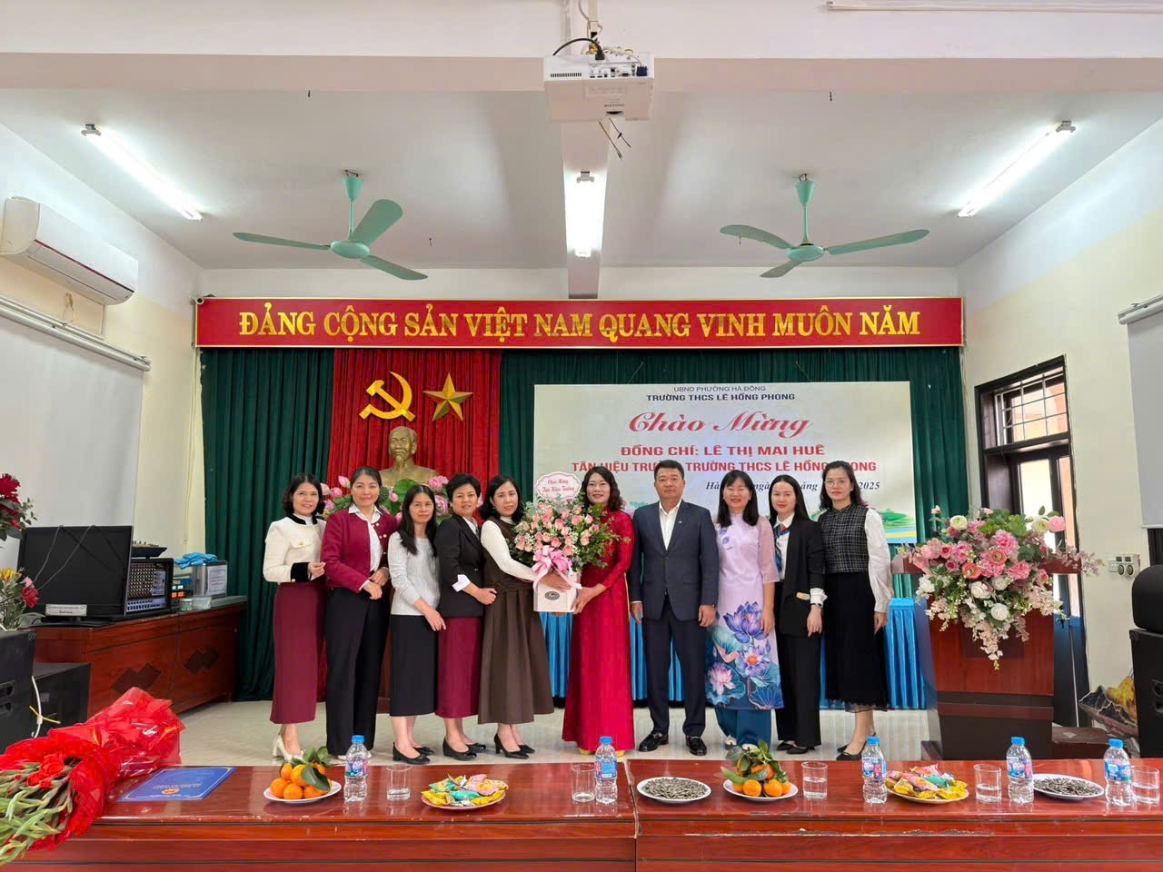 🎉 LỄ CÔNG BỐ QUYẾT ĐỊNH BỔ NHIỆM HIỆU TRƯỞNG TRƯỜNG THCS LÊ HỒNG PHONG – PHƯỜNG HÀ ĐÔNG 🎉