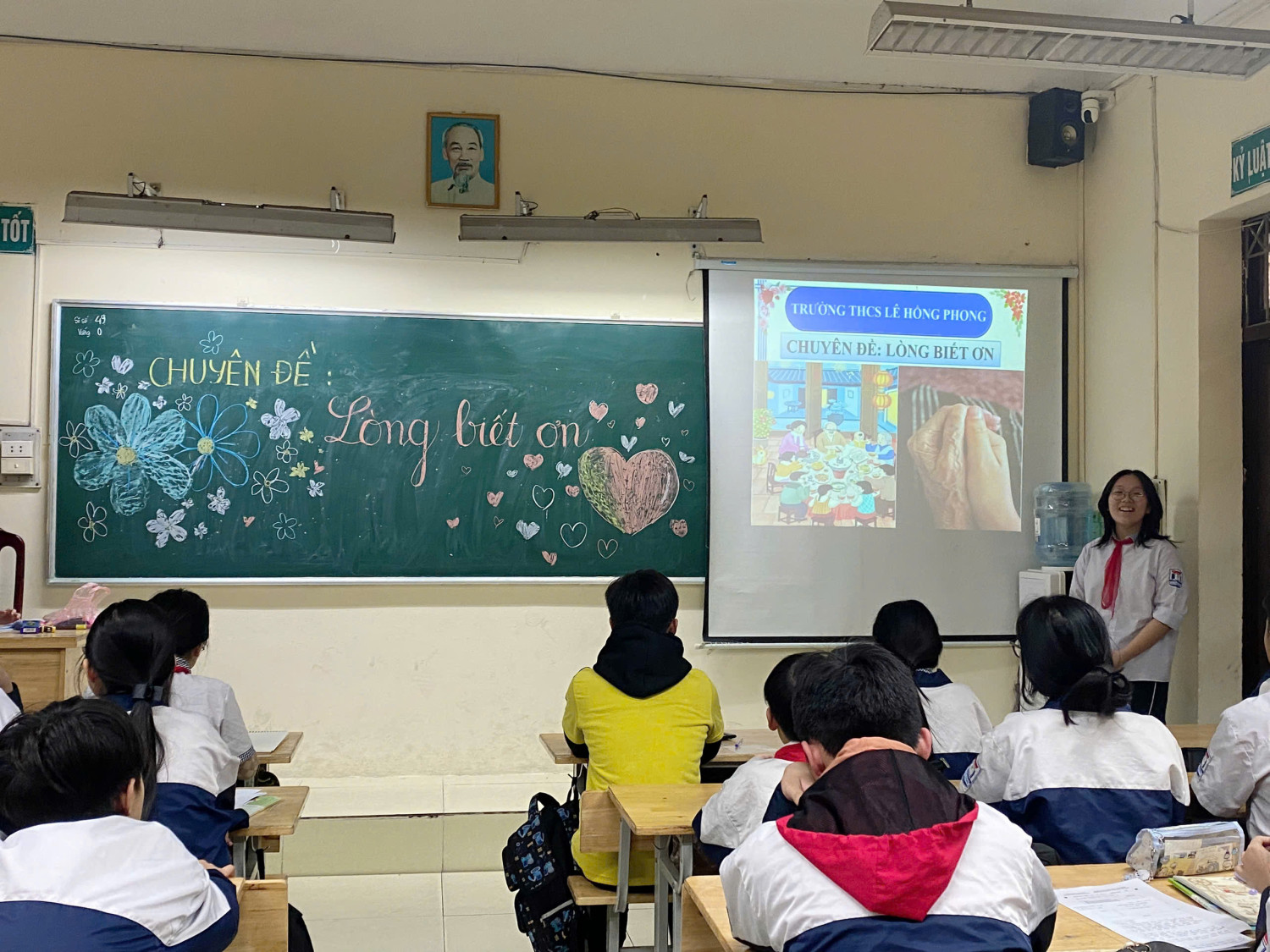 📰 TRƯỜNG THCS LÊ HỒNG PHONG TỔ CHỨC THÀNH CÔNG CHUYÊN ĐỀ “LÒNG BIẾT ƠN”