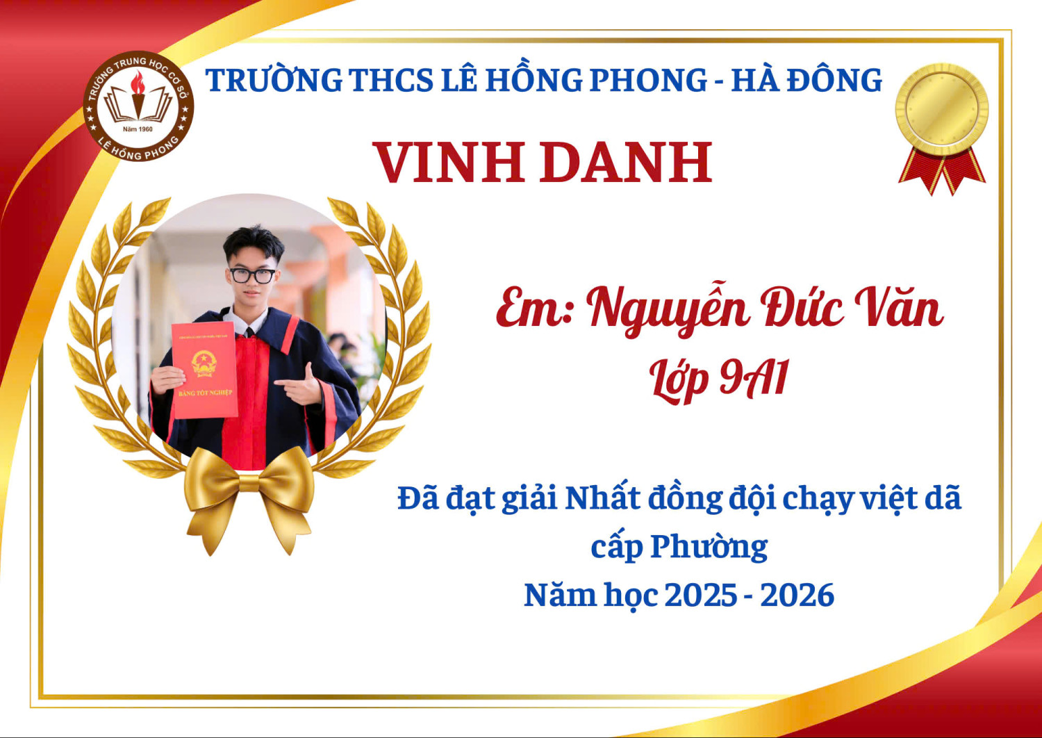 🌟 VINH DANH NHỮNG GƯƠNG MẶT HỌC SINH TIÊU BIỂU