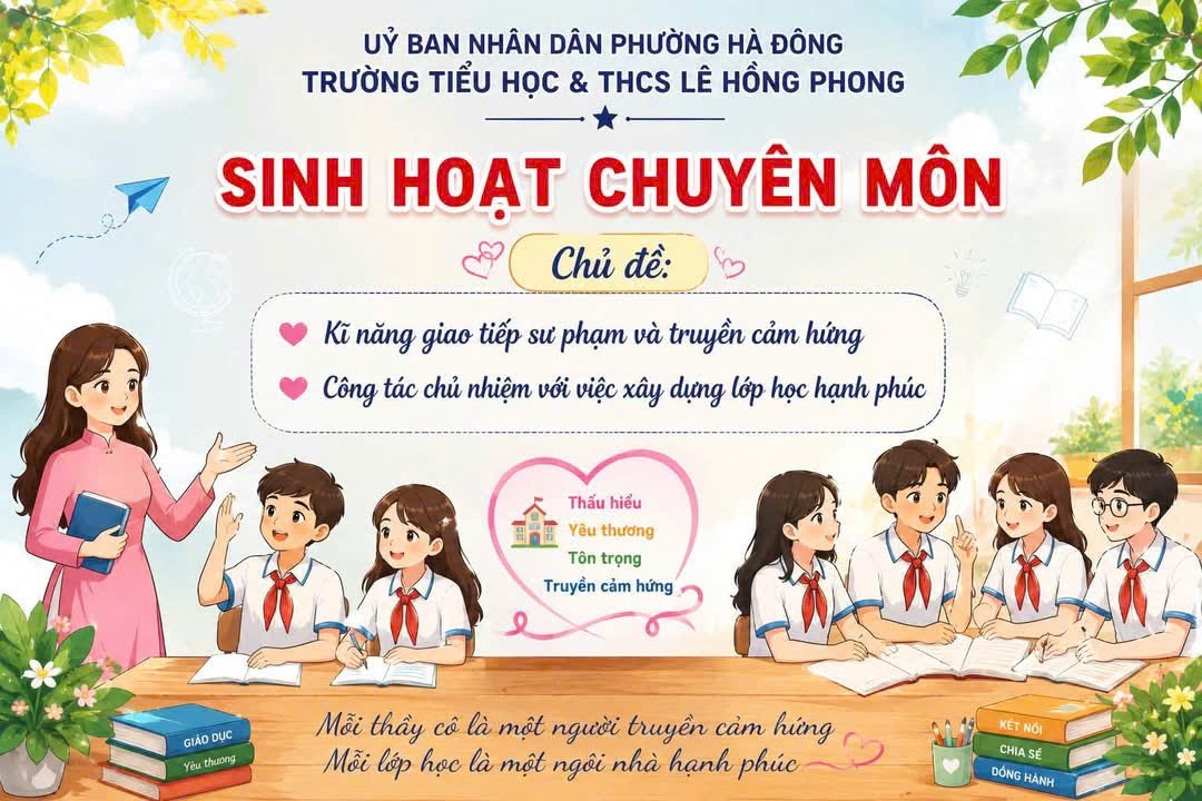 🌟 SINH HOẠT CHUYÊN MÔN – KẾT NỐI, CHIA SẺ VÀ TRUYỀN CẢM HỨNG 💞